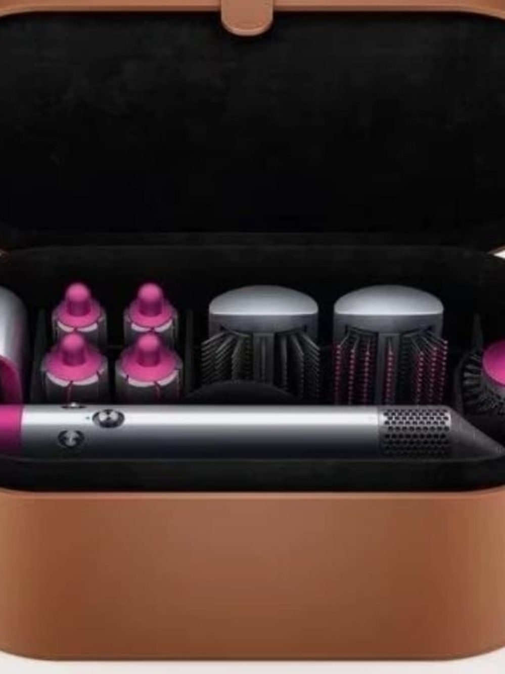 Dyson Multi-Tool Hair Styler in Silver and Pink